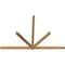 Ekena Millwork Kennewick Timber Gable Bracket, Western Red Cedar, 108"W x 72"H x 3 1/2"D x 3 1/2"F, 16/12 Pitch GBW108X72X0404KEN00SWR - alternate 3